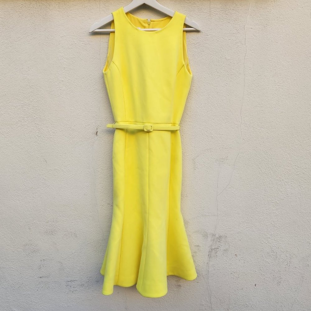 Oscar de la Renta Yellow Dress - Picture 6 of 13